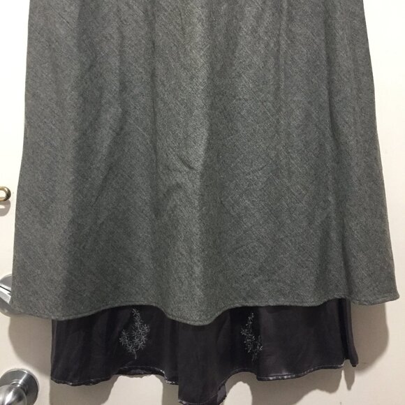 VINTAGE TRISTAN & ISEUT WOOL MAXI SKIRTS SIZE 8 - Picture 5 of 16